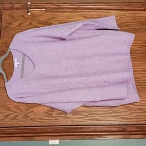 Women's Chico's Textured V Neck Sweater